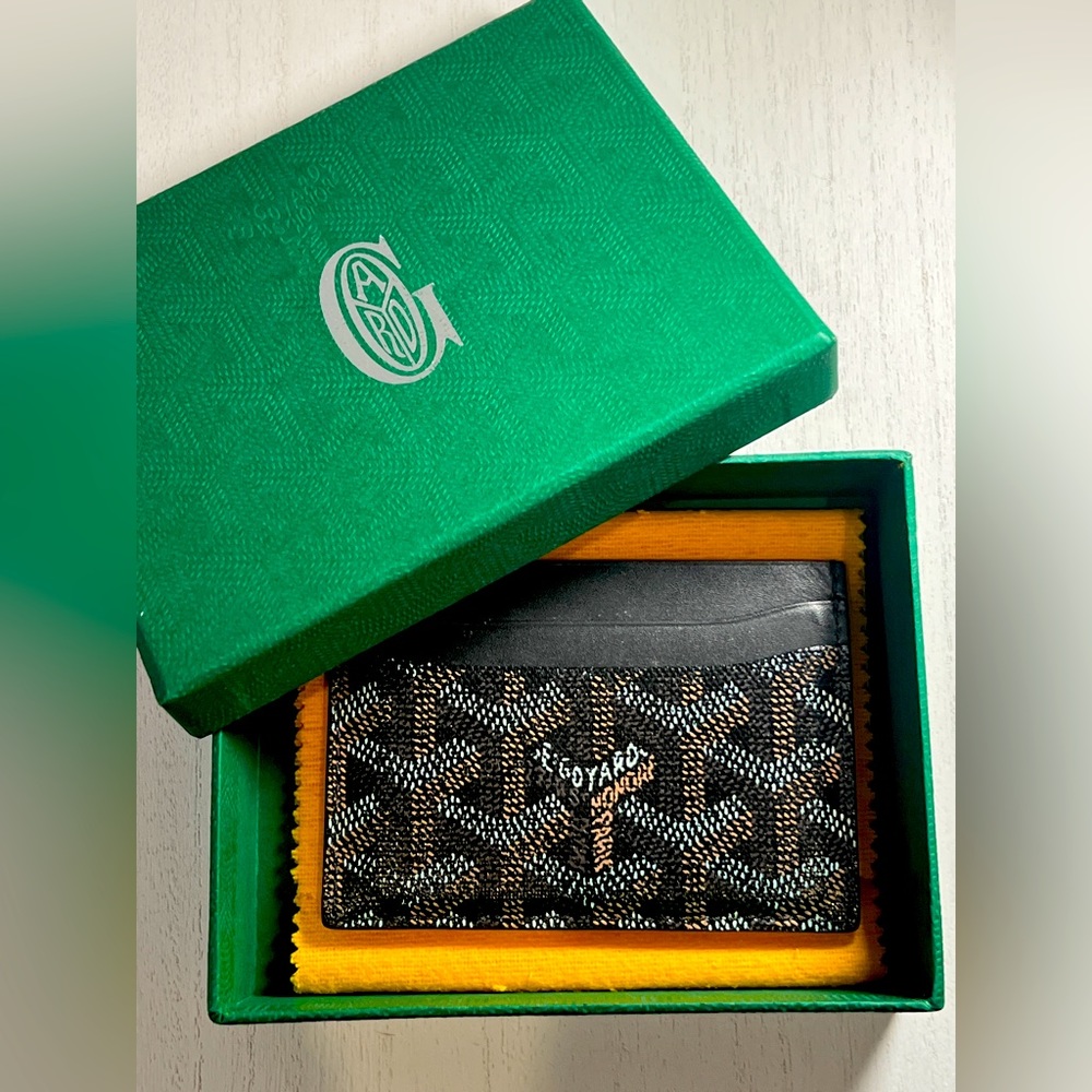 Goyard Saint Sulpice card wallet